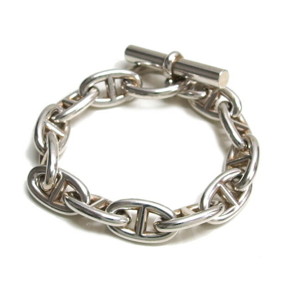 HERMES Silver Charm Bracelet